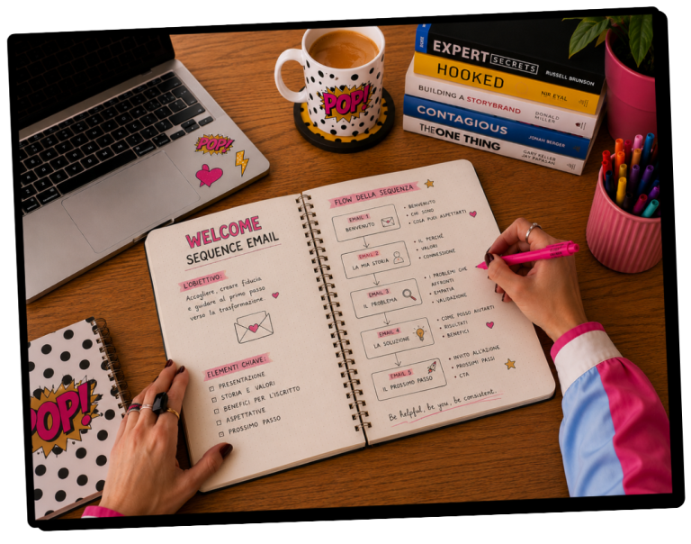 Strategia di e-mail marketing e welcome sequence - Silvia Sarti